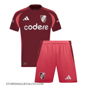 River Plate Maglia Gara Trasferta Repliche 2024-25 Bambino